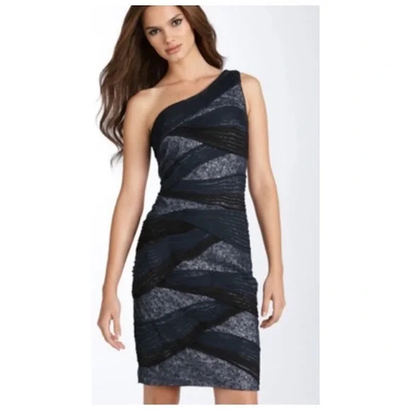 Tadashi Shoji | Dresses | Tadashi Shoji Nwt One Shoulder Dress Size 8 |  Poshmark